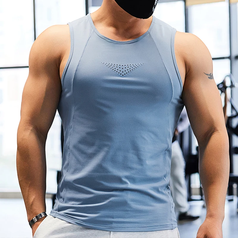 Sleeveless Undershirt - Męskie podkoszulki do biegania trening na