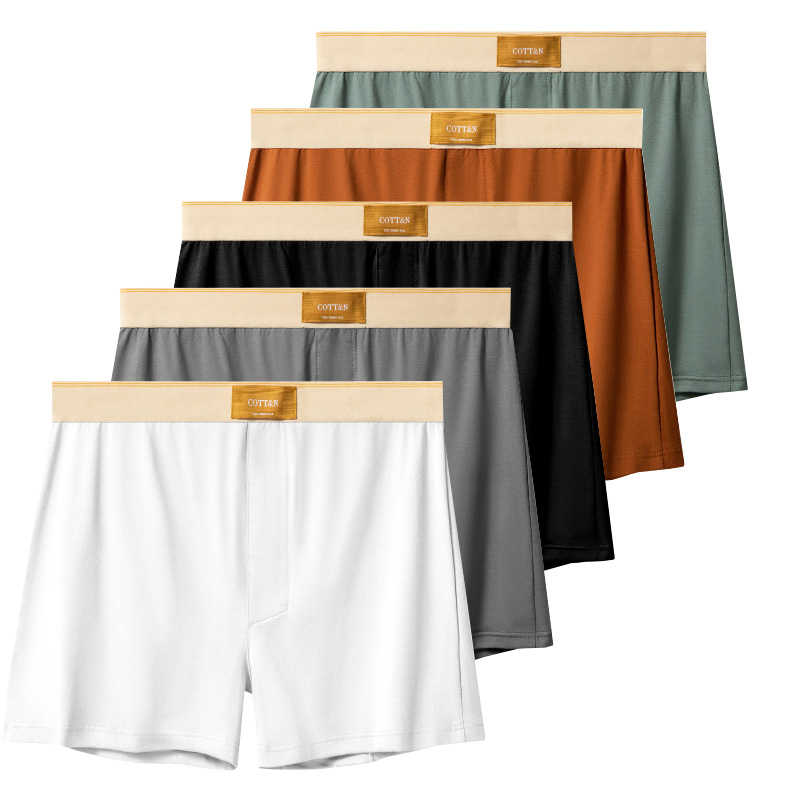 Boxer Brief Pack Cotton - 4 szt. Męskie spodnie ze strzałką