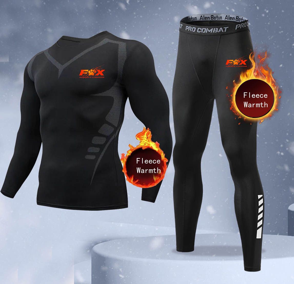 Nowy 2-częściowy zimowy ciepły – Thermal Long John recenzja i cena
