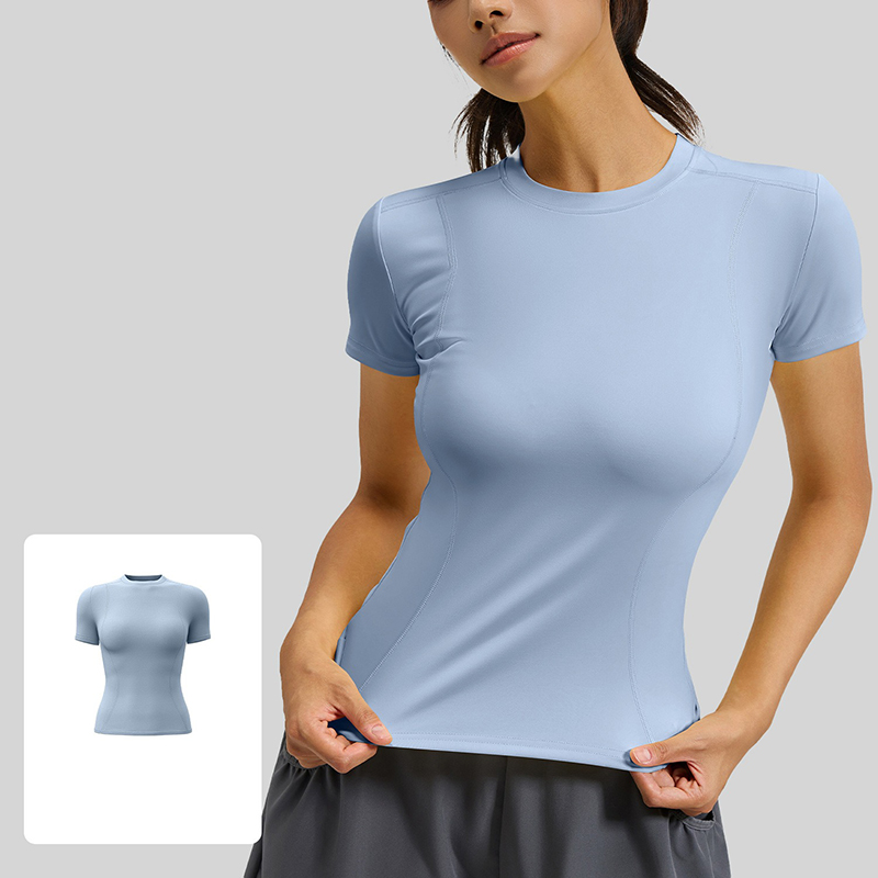 Damska koszulka do jogi slim f – T Shirt Tight Fit recenzja i cena