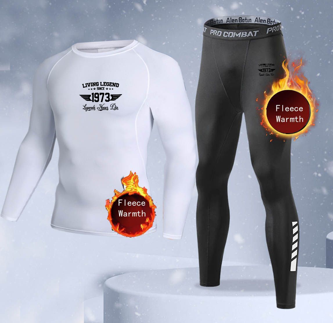 Nowy 2-częściowy zimowy ciepły – Thermal Long John recenzja i cena