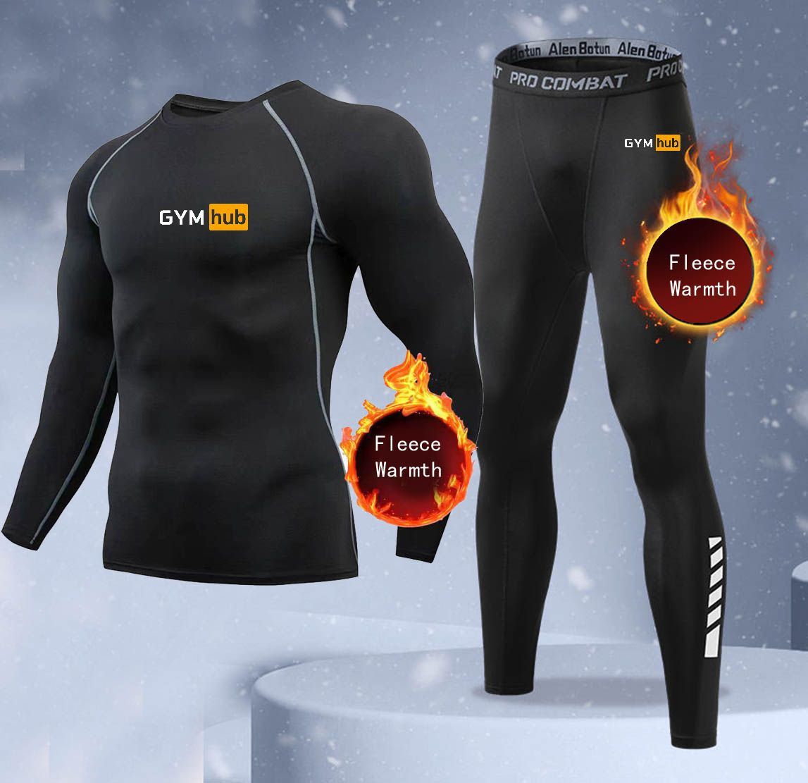 Nowy 2-częściowy zimowy ciepły – Thermal Long John recenzja i cena