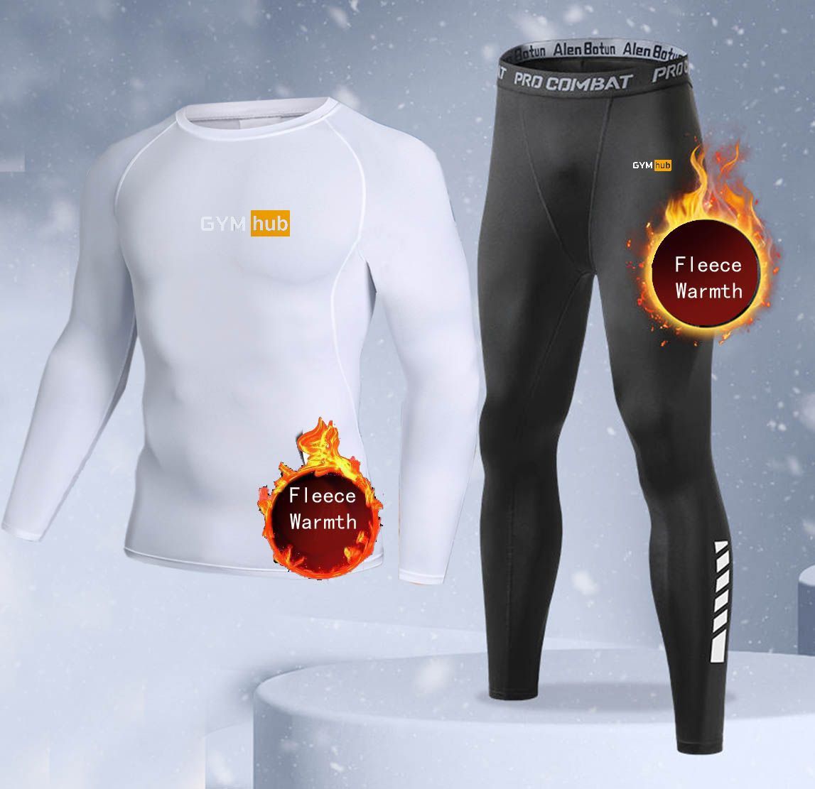 Nowy 2-częściowy zimowy ciepły – Thermal Long John recenzja i cena