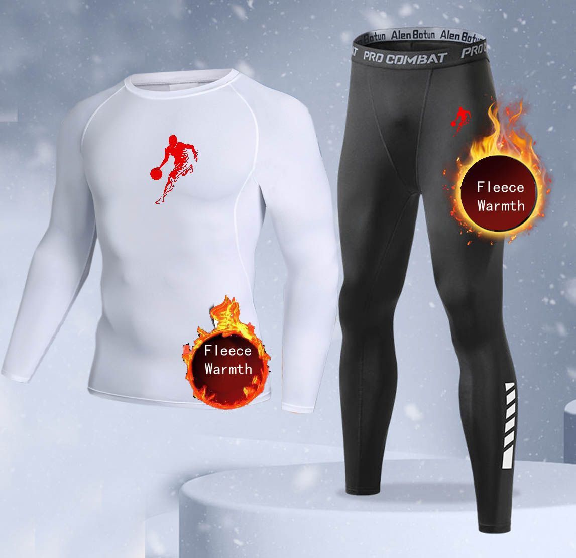Nowy 2-częściowy zimowy ciepły – Thermal Long John recenzja i cena