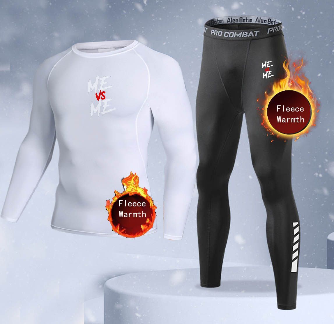 Nowy 2-częściowy zimowy ciepły – Thermal Long John recenzja i cena