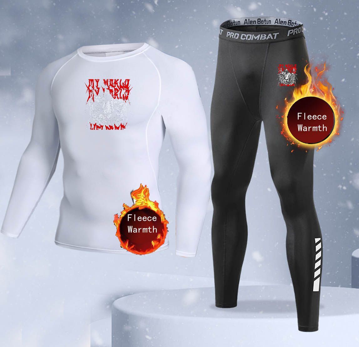 Nowy 2-częściowy zimowy ciepły – Thermal Long John recenzja i cena