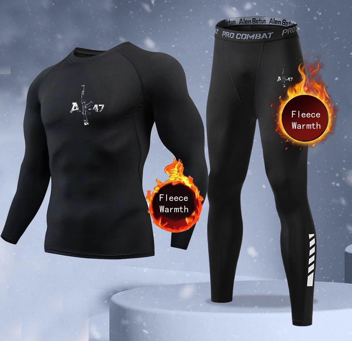Nowy 2-częściowy zimowy ciepły – Thermal Long John recenzja i cena